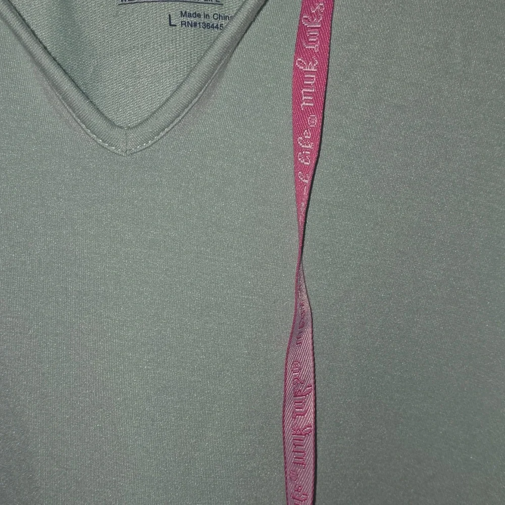 Muk Luks Women's Hoodie with Pink Accents - Picture 4 of 5